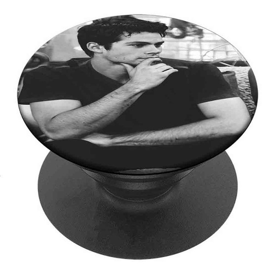 Pastele Best Dylan O brien Custom Personalized PopSockets Phone Grip Holder Pop Up Phone Stand