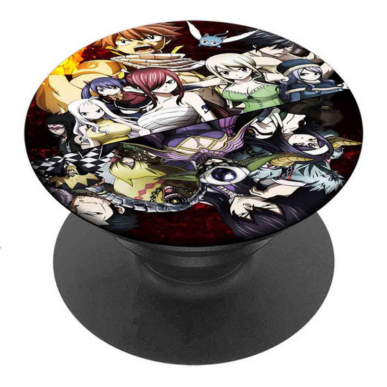 Pastele Best Fairy Tail Custom Personalized PopSockets Phone Grip Holder Pop Up Phone Stand
