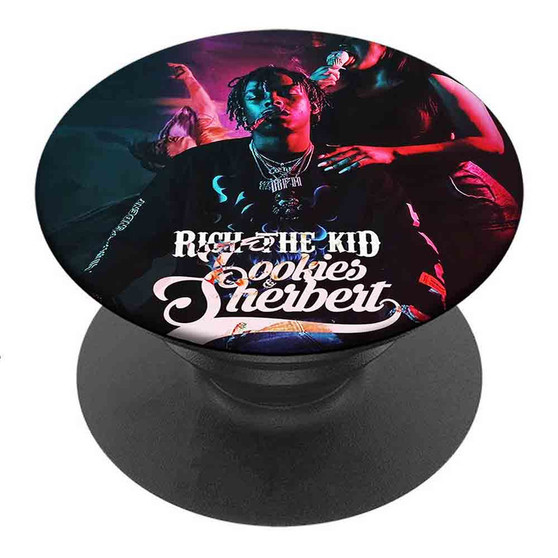 Pastele Best Cookies Sherbert Rich The Kid Custom Personalized PopSockets Phone Grip Holder Pop Up Phone Stand