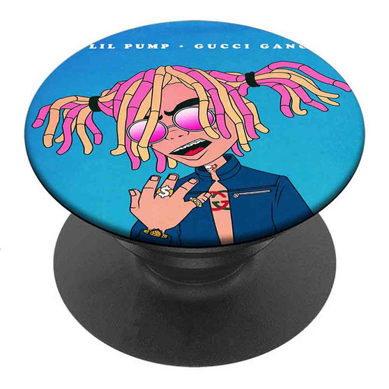 Pastele Best Lil Pump Gucci Gang 2 Custom Personalized PopSockets Phone Grip Holder Pop Up Phone Stand
