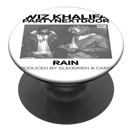Pastele Best Rain Wiz Khalifa Feat Party Next Door Custom Personalized PopSockets Phone Grip Holder Pop Up Phone Stand