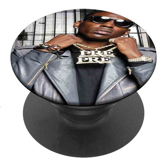 Pastele Best Young Dolph Custom Personalized PopSockets Phone Grip Holder Pop Up Phone Stand