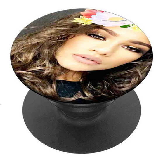 Pastele Best Zendaya Spiderman Homecoming Custom Personalized PopSockets Phone Grip Holder Pop Up Phone Stand