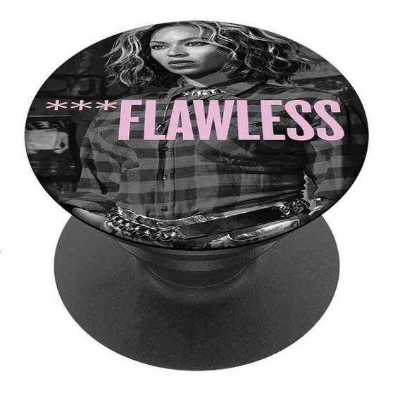 Pastele Best Flawless Beyonce Custom Personalized PopSockets Phone Grip Holder Pop Up Phone Stand
