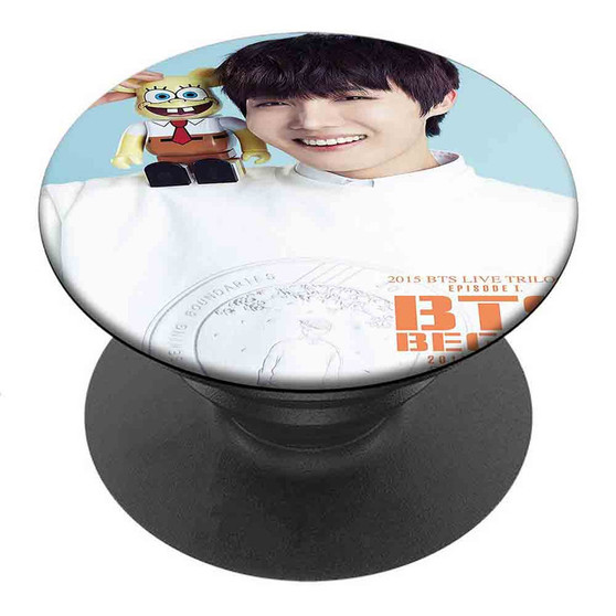 Pastele Best J Hope BTS Custom Personalized PopSockets Phone Grip Holder Pop Up Phone Stand