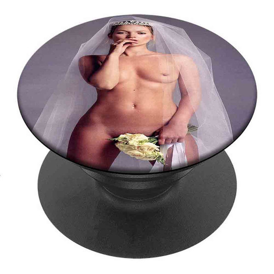 Pastele Best Kate Moss Sexy Custom Personalized PopSockets Phone Grip Holder Pop Up Phone Stand