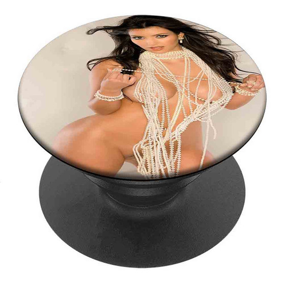 Pastele Best Kim Kadarshian Custom Personalized PopSockets Phone Grip Holder Pop Up Phone Stand