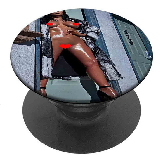 Pastele Best Kim Kadarshian Exotic Custom Personalized PopSockets Phone Grip Holder Pop Up Phone Stand