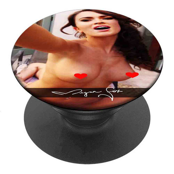 Pastele Best Megan Fox Nude Custom Personalized PopSockets Phone Grip Holder Pop Up Phone Stand