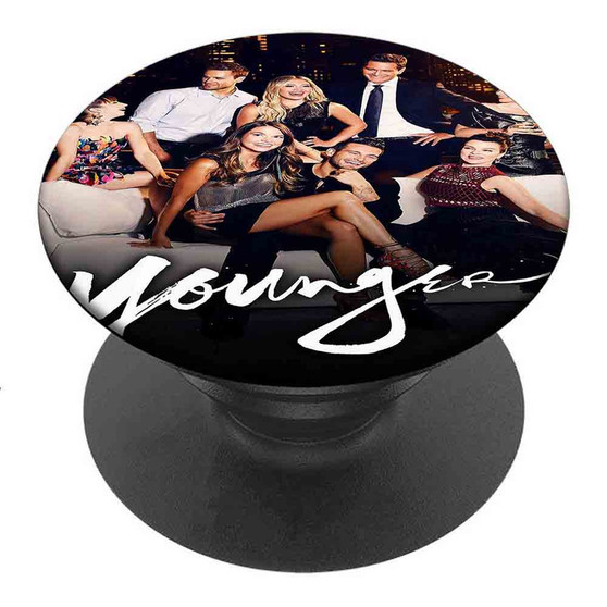 Pastele Best Younger Custom Personalized PopSockets Phone Grip Holder Pop Up Phone Stand