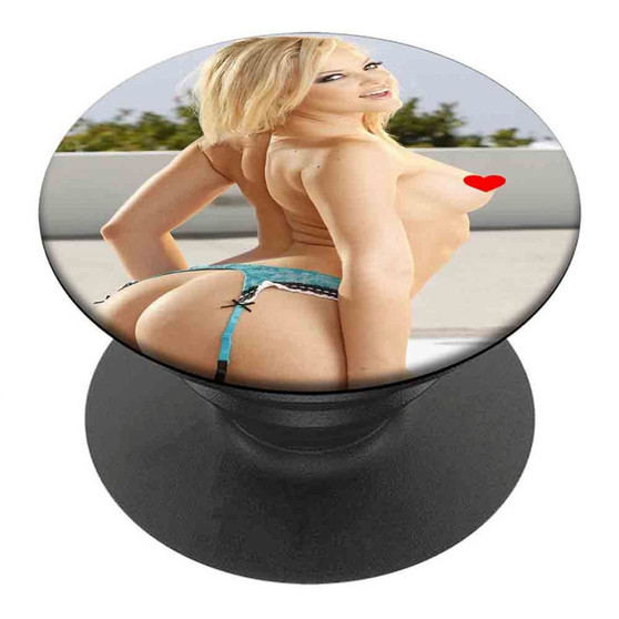 Pastele Best Alexis Texas Arts Custom Personalized PopSockets Phone Grip Holder Pop Up Phone Stand