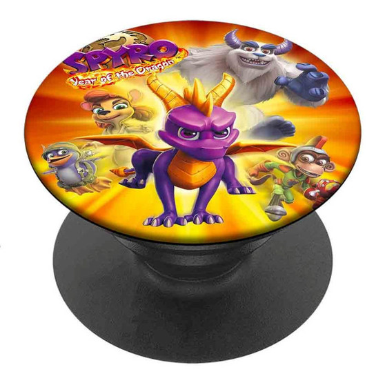 Pastele Best Spyro Reignited Trilogy Custom Personalized PopSockets Phone Grip Holder Pop Up Phone Stand
