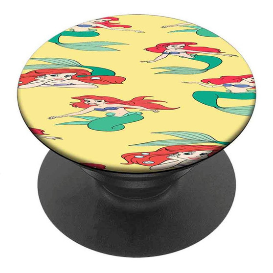 Pastele Best ariel the little mermaid Custom Personalized PopSockets Phone Grip Holder Pop Up Phone Stand