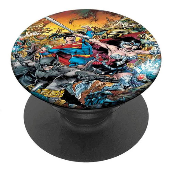 Pastele Best DC Comics Superheroes Custom Personalized PopSockets Phone Grip Holder Pop Up Phone Stand