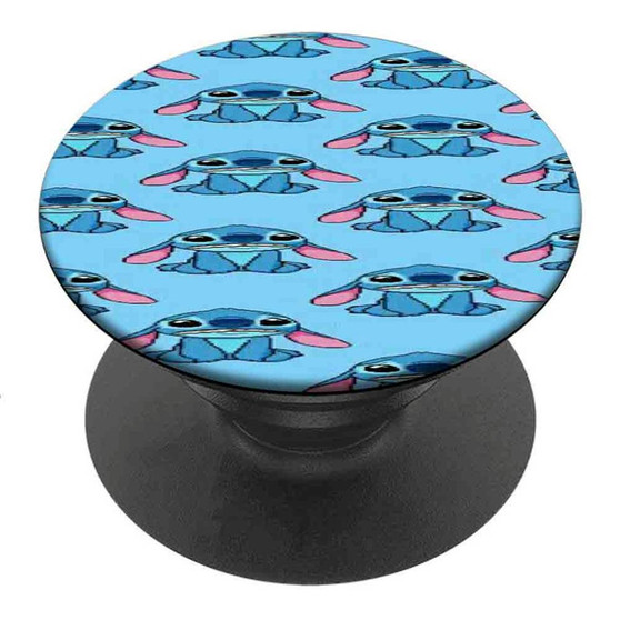 Pastele Best Disney Stitch Cute Custom Personalized PopSockets Phone Grip Holder Pop Up Phone Stand