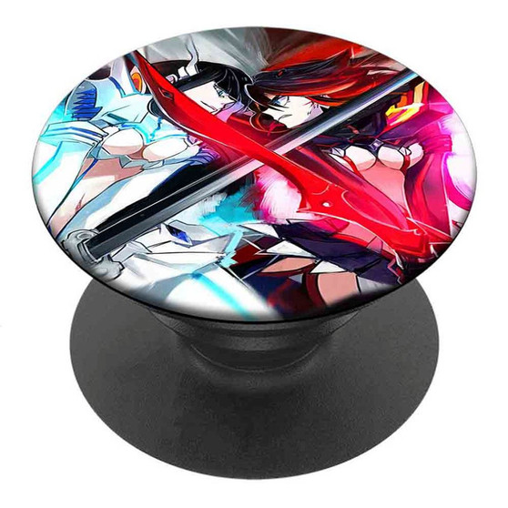 Pastele Best Kill La Kill Satsuki Kiryuin Ryuko Matoi Custom Personalized PopSockets Phone Grip Holder Pop Up Phone Stand