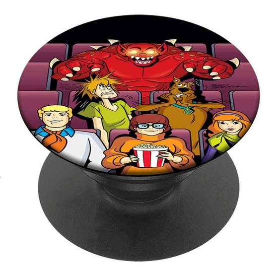 Pastele Best Scooby Doo and Monsters Custom Personalized PopSockets Phone Grip Holder Pop Up Phone Stand