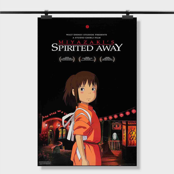 Pastele Best Spirited Away Custom Personalized Silk Poster Print Wall Decor 20 x 13 Inch 24 x 36 Inch Wall Hanging Art Home Decoration