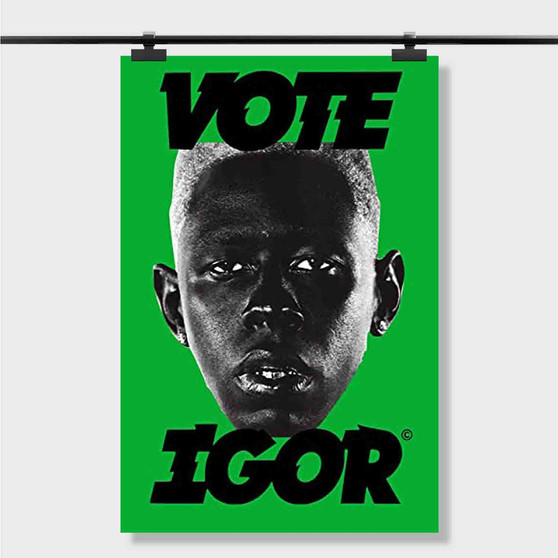 Pastele Best Tyler The Creator Igor VOte Custom Personalized Silk Poster Print Wall Decor 20 x 13 Inch 24 x 36 Inch Wall Hanging Art Home Decoration