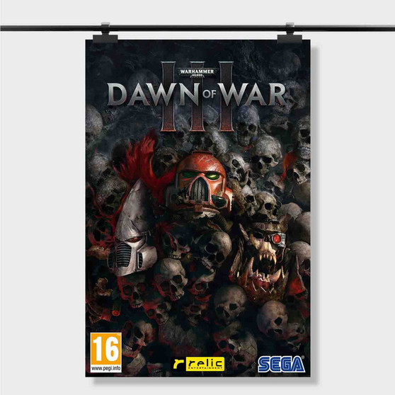 Pastele Best Warhammer 40000 Dawn Of War Iii Custom Personalized Silk Poster Print Wall Decor 20 x 13 Inch 24 x 36 Inch Wall Hanging Art Home Decoration