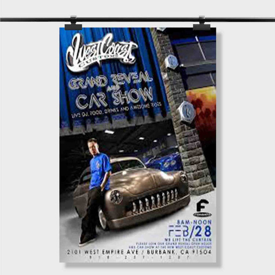 Pastele Best West Coast Customs Tv Show Custom Personalized Silk Poster Print Wall Decor 20 x 13 Inch 24 x 36 Inch Wall Hanging Art Home Decoration