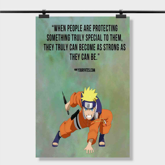Pastele Best Naruto Quotes About Life Custom Personalized Silk Poster Print Wall Decor 20 x 13 Inch 24 x 36 Inch Wall Hanging Art Home Decoration