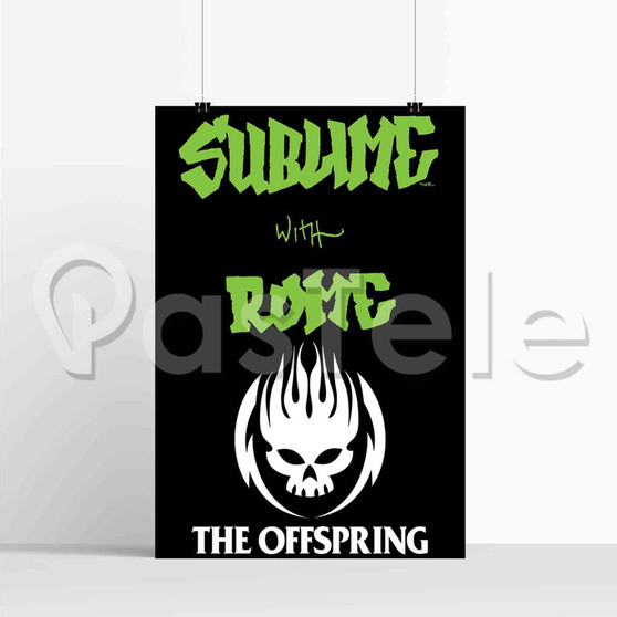 Sublime with Rome and The Offspring Silk Poster Print Wall Decor 20 x 13 Inch 24 x 36 Inch