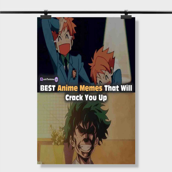 Pastele Best Anime Quote I Curse You 100 Times Custom Personalized Silk Poster Print Wall Decor 20 x 13 Inch 24 x 36 Inch Wall Hanging Art Home Decoration