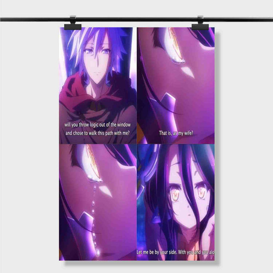 Pastele Best Anime Quote Throw Logic Custom Personalized Silk Poster Print Wall Decor 20 x 13 Inch 24 x 36 Inch Wall Hanging Art Home Decoration