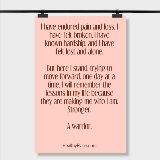 Pastele Best Quotes About Getting Help With Depression Custom Personalized Silk Poster Print Wall Decor 20 x 13 Inch 24 x 36 Inch Wall Hanging Art Home Decoration