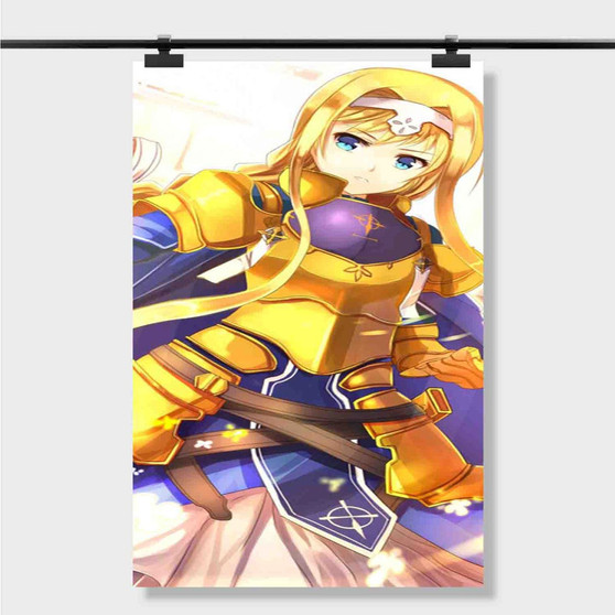 Pastele Best Alice Schuberg Sword Art Online Anime Custom Personalized Silk Poster Print Wall Decor 20 x 13 Inch 24 x 36 Inch Wall Hanging Art Home Decoration