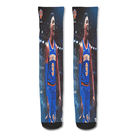 Pastele New York Knicks NBA Custom Personalized Sublimation Printed Socks Polyester Acrylic Nylon Spandex