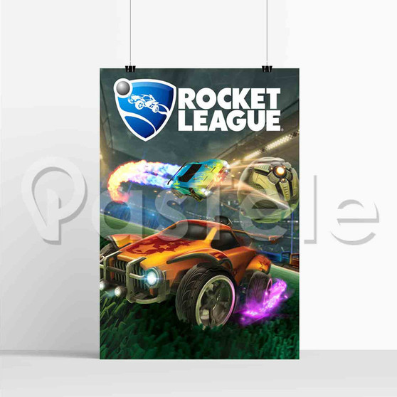 Rocket League Silk Poster Print Wall Decor 20 x 13 Inch 24 x 36 Inch