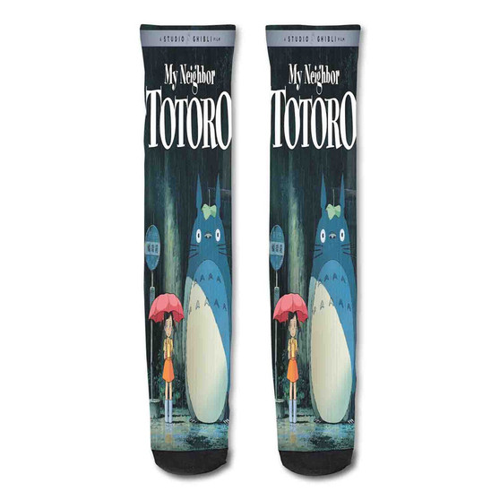 Pastele My Neighbor Totoro Custom Personalized Sublimation Printed Socks Polyester Acrylic Nylon Spandex