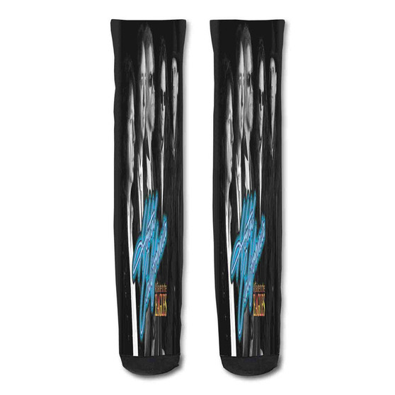 Pastele Eagles Hotel California 2020 Tour Custom Personalized Sublimation Printed Socks Polyester Acrylic Nylon Spandex