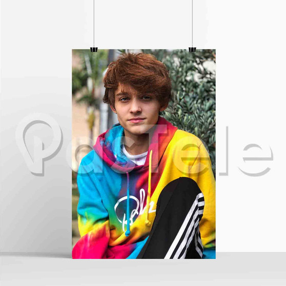 Justin Blake Silk Poster Hanging Print Wall Decor 20 x 13 Inch 24 x 36 Inch