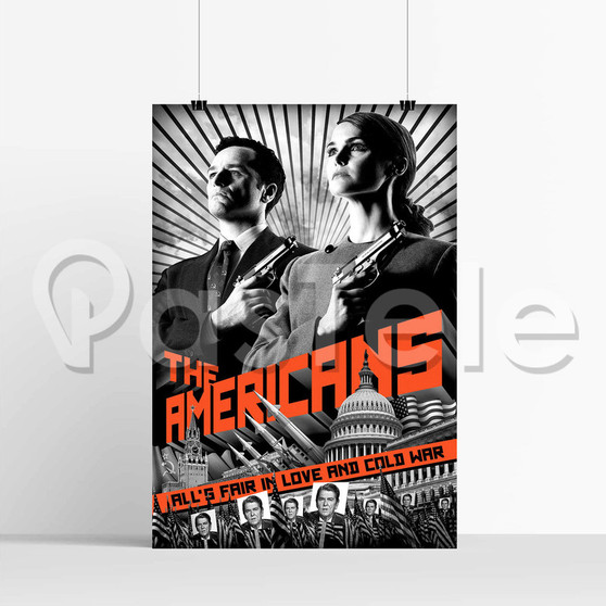 The Americans Silk Poster Print Wall Decor 20 x 13 Inch 24 x 36 Inch