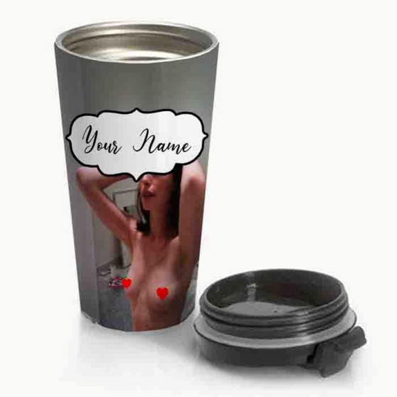Pastele New Anne Hathaway Custom Personalized Name Stainless Steel Travel Mug