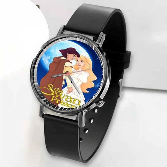 Pastele New The Swan Princess Disney Custom Unisex Black Quartz Watch Premium Gift Box Watches