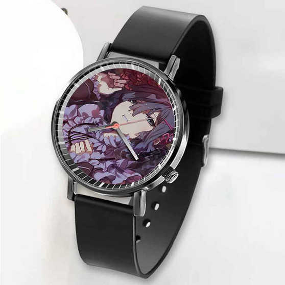 Pastele New Dark Rem Re Zero Custom Unisex Black Quartz Watch Premium Gift Box Watches