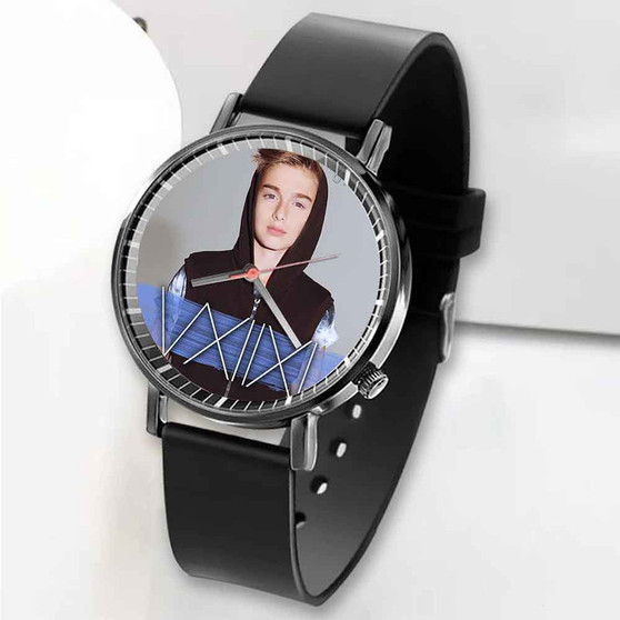 Pastele New Johnny Orlando Custom Unisex Black Quartz Watch Premium Gift Box Watches