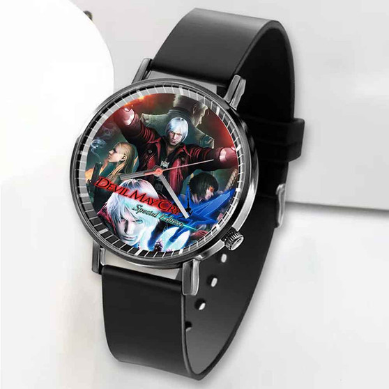 Pastele New Devil May Cry 4 Special Edition Custom Unisex Black Quartz Watch Premium Gift Box Watches