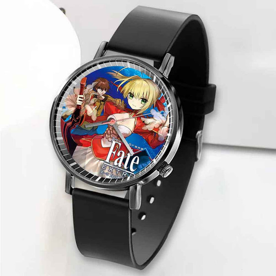 Pastele New Fate Extra Custom Unisex Black Quartz Watch Premium Gift Box Watches