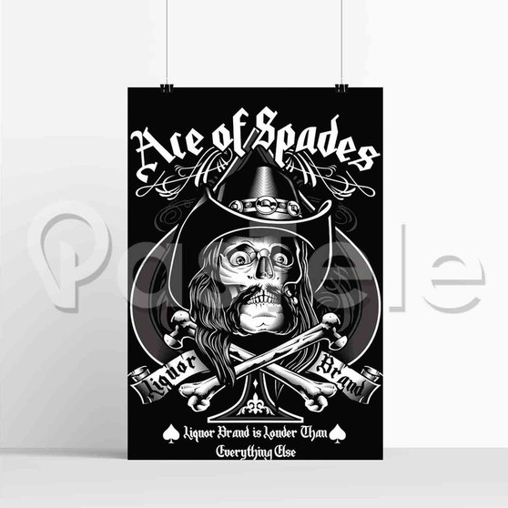 Ace of Spades New Custom Silk Poster Print Wall Decor 20 x 13 Inch 24 x 36 Inch