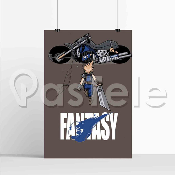 Akira Final Fantasy New Custom Silk Poster Print Wall Decor 20 x 13 Inch 24 x 36 Inch