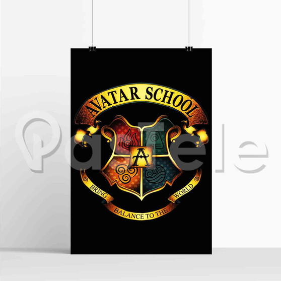 Avatar The Last Air Bener School New Custom Silk Poster Print Wall Decor 20 x 13 Inch 24 x 36 Inch