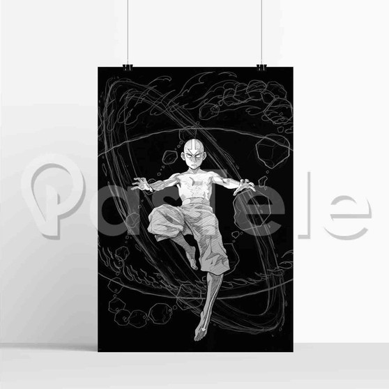 Avatar The Legend of Aang New Custom Silk Poster Print Wall Decor 20 x 13 Inch 24 x 36 Inch