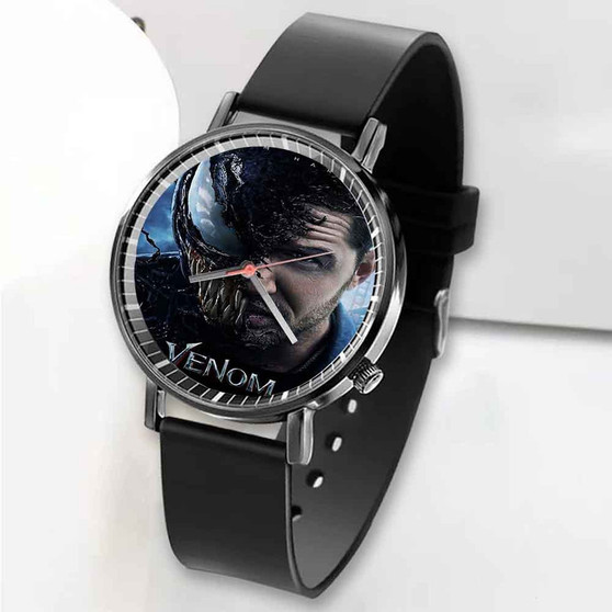 Pastele New Venom Custom Unisex Black Quartz Watch Premium Gift Box Watches