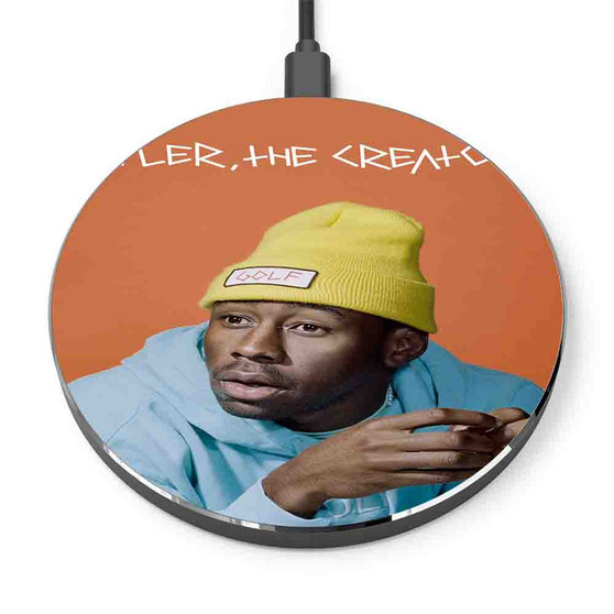 Pastele Tyler the Creator Custom Personalized Gift Wireless Charger Custom Phone Charging Pad iPhone Samsung