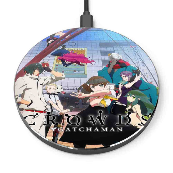 Pastele Gatchaman Crowds Custom Personalized Gift Wireless Charger Custom Phone Charging Pad iPhone Samsung